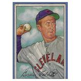 1952 Bowman #124 Birdie Tebbetts Cleveland Indians