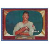 1955 Bowman #134 Bob Feller Cleveland Indians