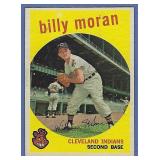 High Grade 1959 Topps #196 Billy Moran Indians