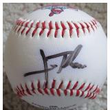 Jim Thome Signed Cleveland Indians Logo Baseball