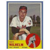 1963 Topps #108 Hoyt Wilhelm Baltimore Orioles