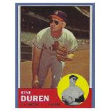 High Grade 1963 Topps #17 Ryne Duren Angels