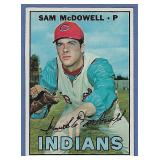 Nice 1967 Topps 295 Sam McDowell Cleveland Indians