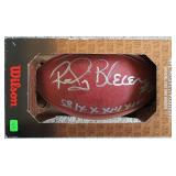 Rocky Bleier Signed Official NFL Football Steelers