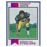 Sharp 1973 Topps #140 Dwight White RC Steelers
