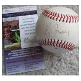 Greg Maddux Signed Baseball JSA Authentic Braves