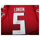 DRAKE LONDON SIGNED AUTO NIKE JERSEY. BECKETT COA