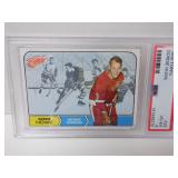 1968 TOPPS GORDIE HOWE #29. PSA 4