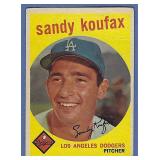 1959 Topps #163 Sandy Koufax Los Angeles Dodgers