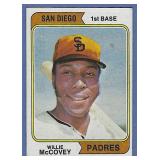 1974 Topps #250 Willie McCovey San Diego Padres