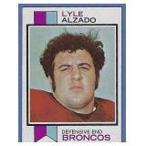 Sharp 1973 Topps #312 Lyle Alzado 2nd Year Broncos
