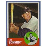 Sharp 1963 Topps #94 Bob Schmidt Senators