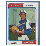 1974 Topps #29 Phil Niekro Atlanta Braves