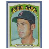 1972 Topps #313 Luis Aparicio Boston Red Sox