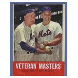 1963 Topps #43 Casey Stengel Veteran Masters