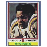 Nice 1974 Topps #5 Carl Eller Minnesota Vikings