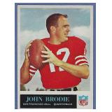 Sharp 1965 Philadelphia #171 John Brodie SF 49ers
