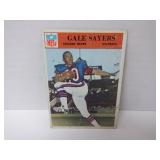 1966 PHILADELPHIA GALE SAYERS #38 ROOKIE. CREASING