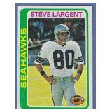 1978 Topps #443 Steve Largent Seattle Seahawks