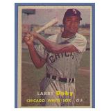 1957 Topps #85 Larry Doby Chicago White Sox