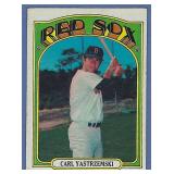 1972 Topps #37 Carl Yastrzemski Boston Red Sox