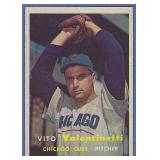High Grade 1957 Topps #74 Vito Valentinetti Cubs