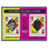 1975 Topps #189 1951 MVPs Yogi Berra Campanella