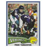 1975 Topps #400 Fran Tarkenton Minnesota Vikings