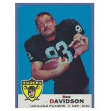 1969 Topps #128 Ben Davidson Oakland Raiders