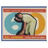 Nice 1960 Topps High #553 Bill Skowron AS Yankees
