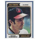 1974 Topps #160 Brooks Robinson Baltimore Orioles