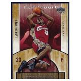 2005-06 UD Hardcourt #14 LeBron James Cavaliers