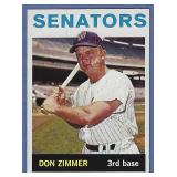High Grade 1964 Topps #134 Don Zimmer Senators