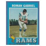 1971 Topps # 230 Roman Gabriel Los Angeles Rams