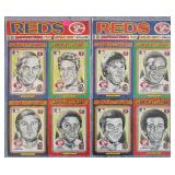 1975 Linnett Cincinnati Reds Postcards (12) Sealed