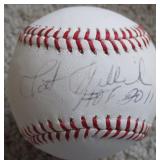 PAT GILLICK 'HOF 2011' Signed OML Baseball Toronto
