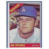 1966 Topps #430 Don Drysdale Los Angeles Dodgers