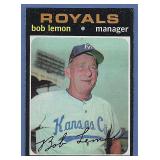 1971 Topps #91 Bob Lemon Kansas City Royals