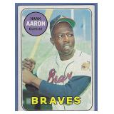 1969 Topps #100 Hank Aaron Atlanta Braves