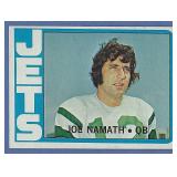 Nice 1972 Topps #100 Joe Namath New York Jets