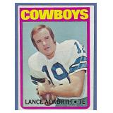 1972 Topps #248 Lance Alworth Dallas Cowboys