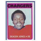 1972 Topps #209 Deacon Jones San Diego Chargers