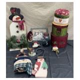 Country Snowmen Collection Decor