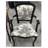 Black & White Decorative Chair