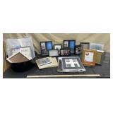 Misc Size Picture Frames and Mats in Tote