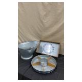 Reeves Coal Bucket. Rectangle and Veggie Trays