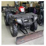 Polaris 700 EFI Sportsman with Winch and Plow