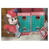 OSU Cornhole Boards & Bags, Tray and Yard Sign