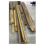 Lumber - Treated and Old Hardwood