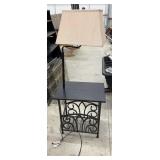 Black Lamp Stand/End Table